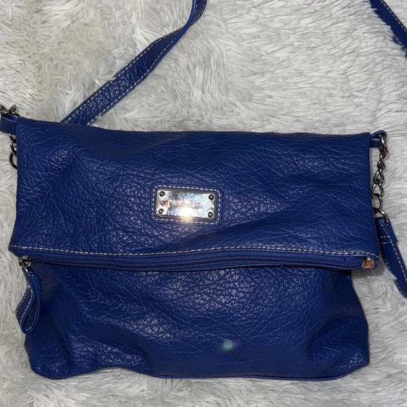 Nine West Handbags - ❤️Blue Leather Crossbody Bag